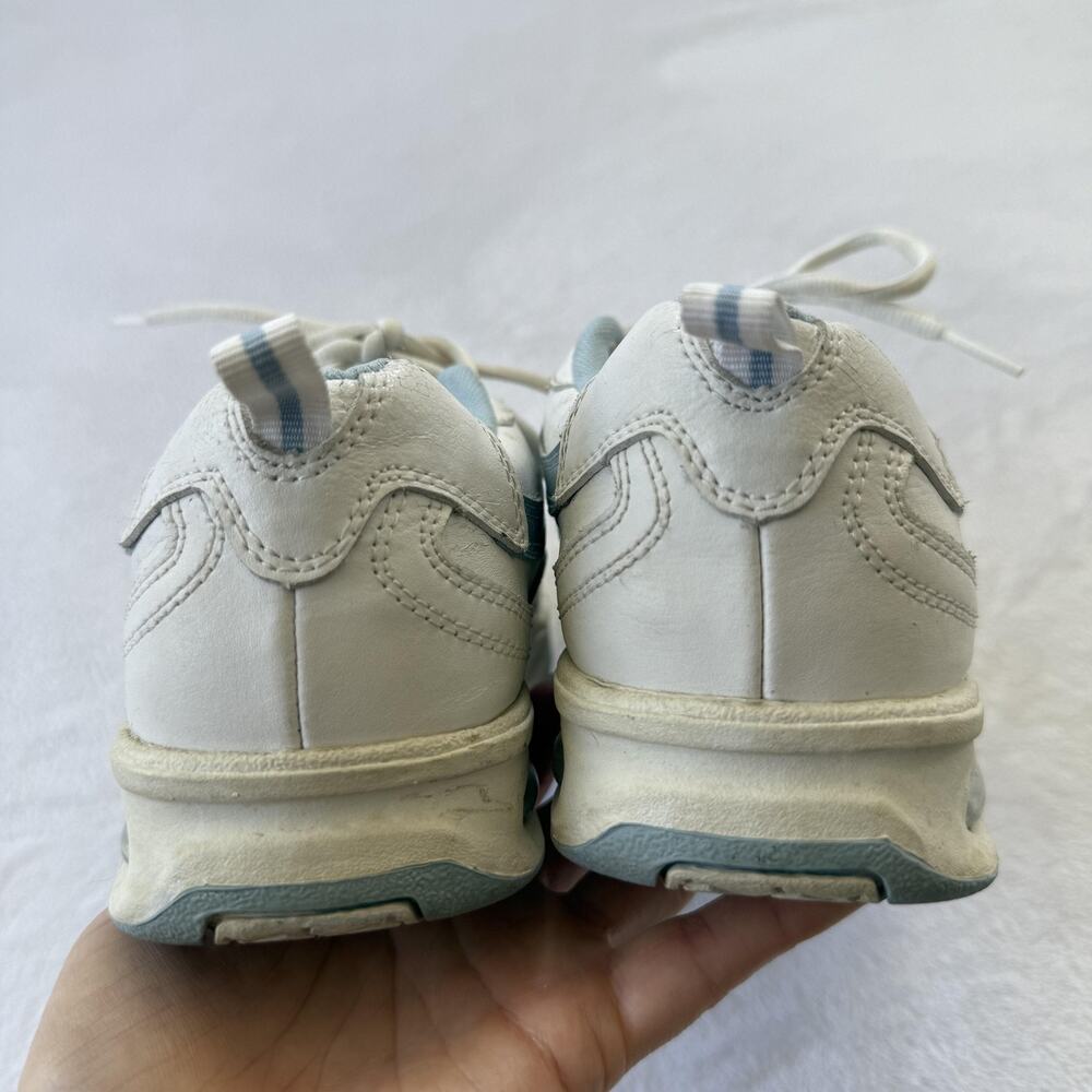 Vans White & Blue Sneakers Size 7.5 - Picture 5 of 8